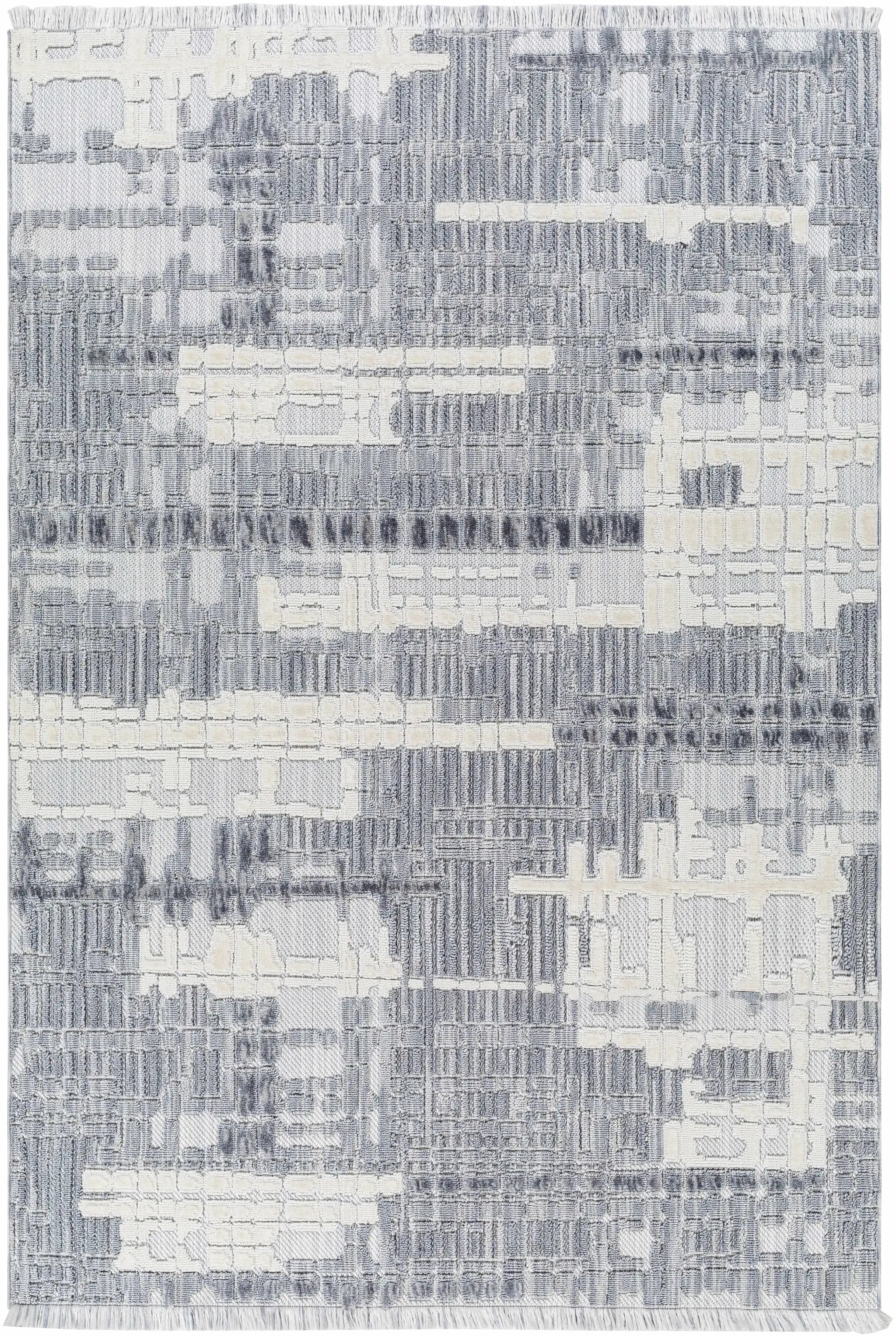 Bodhi Textured Saxony Rug with Fringes - Clearance by Boutique Rugs