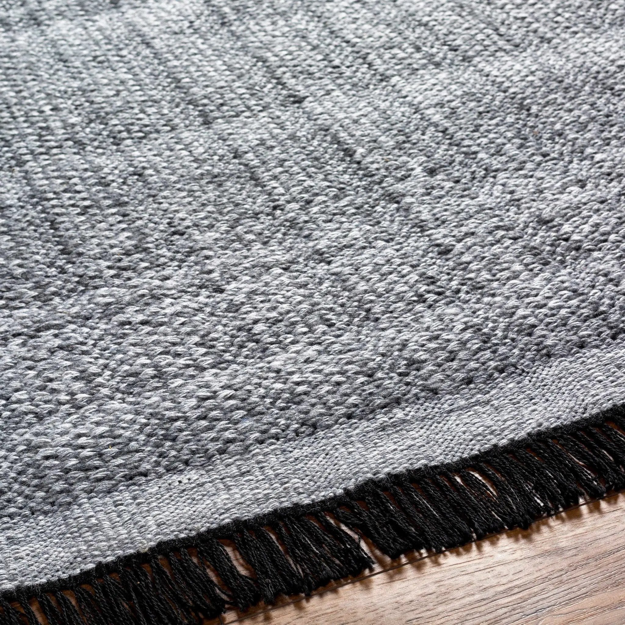 Dark Gray Anane Area Rug - Clearance by Boutique Rugs