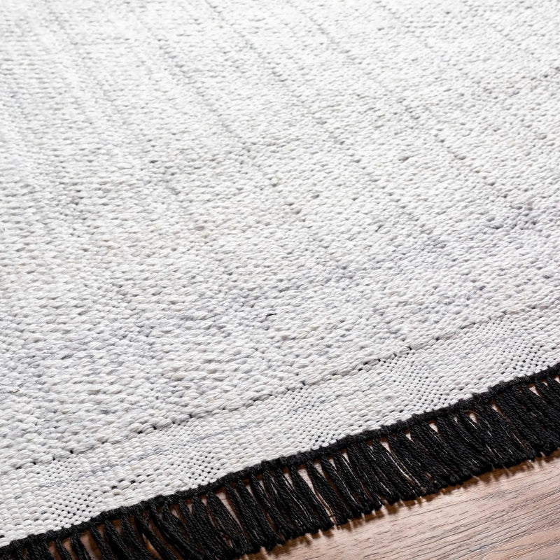 Light Gray Anane Area Rug - Clearance by Boutique Rugs