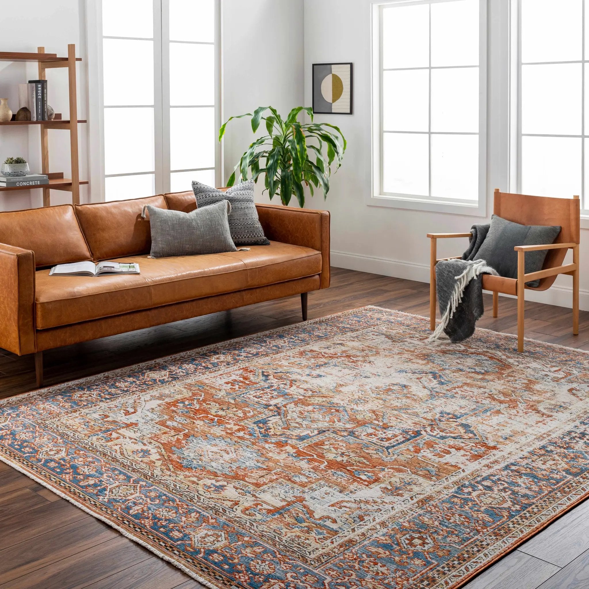 Basim Area Rug - Clearance by Boutique Rugs