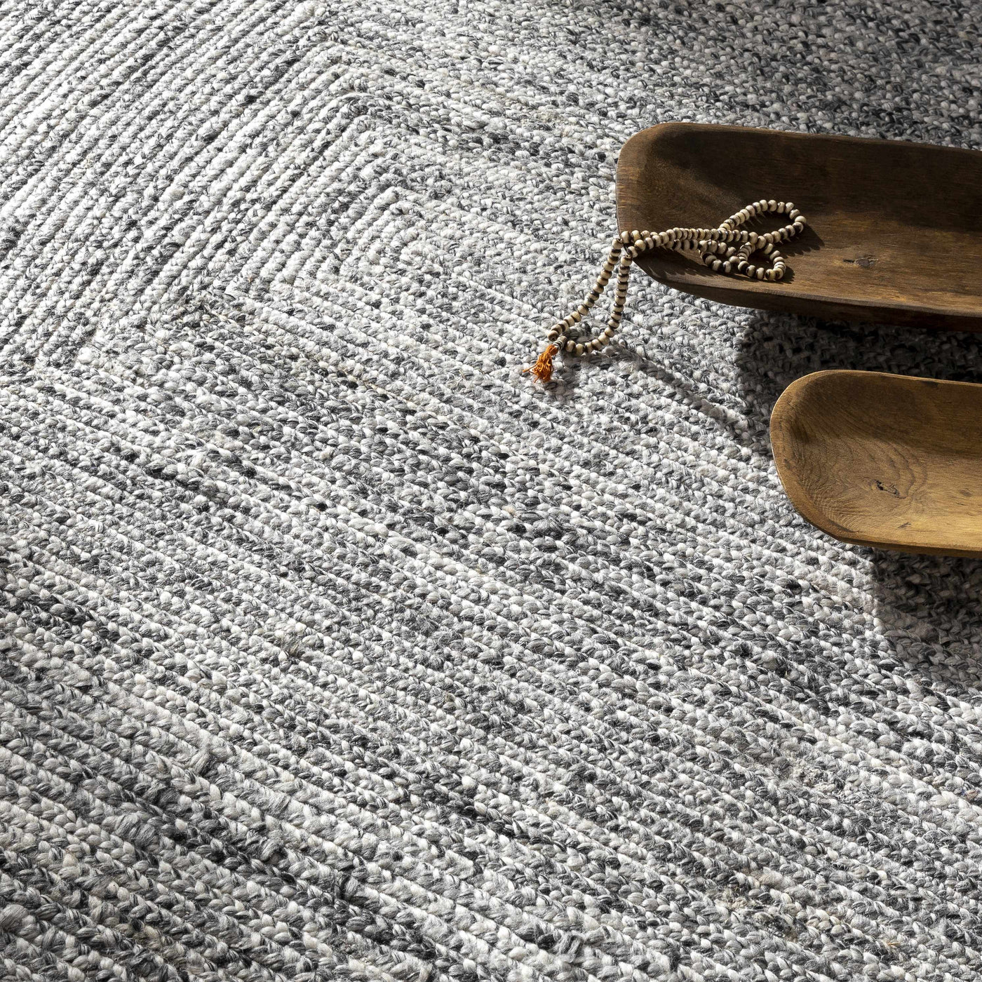 Kenyi Natural Gray Area Rug - Clearance by Boutique Rugs