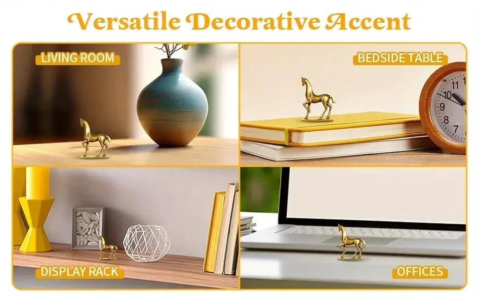 Sculpture - Abstract Brass Horse by House Of Avana