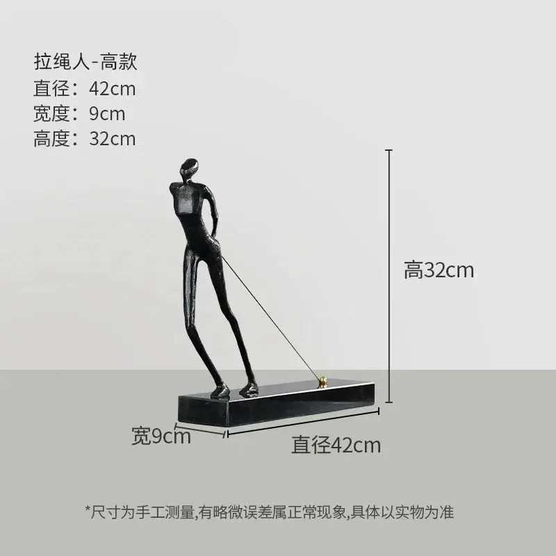 Sculpture - Minimalist Iron Wall Art by House Of Avana