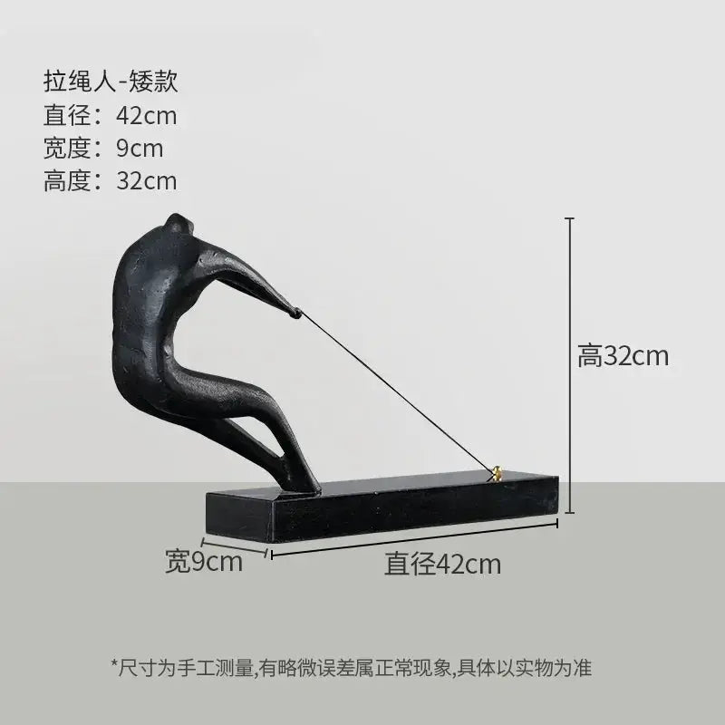 Sculpture - Minimalist Iron Wall Art by House Of Avana