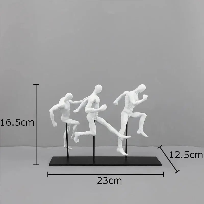 Sculpture - Modern Metal Figure by House Of Avana