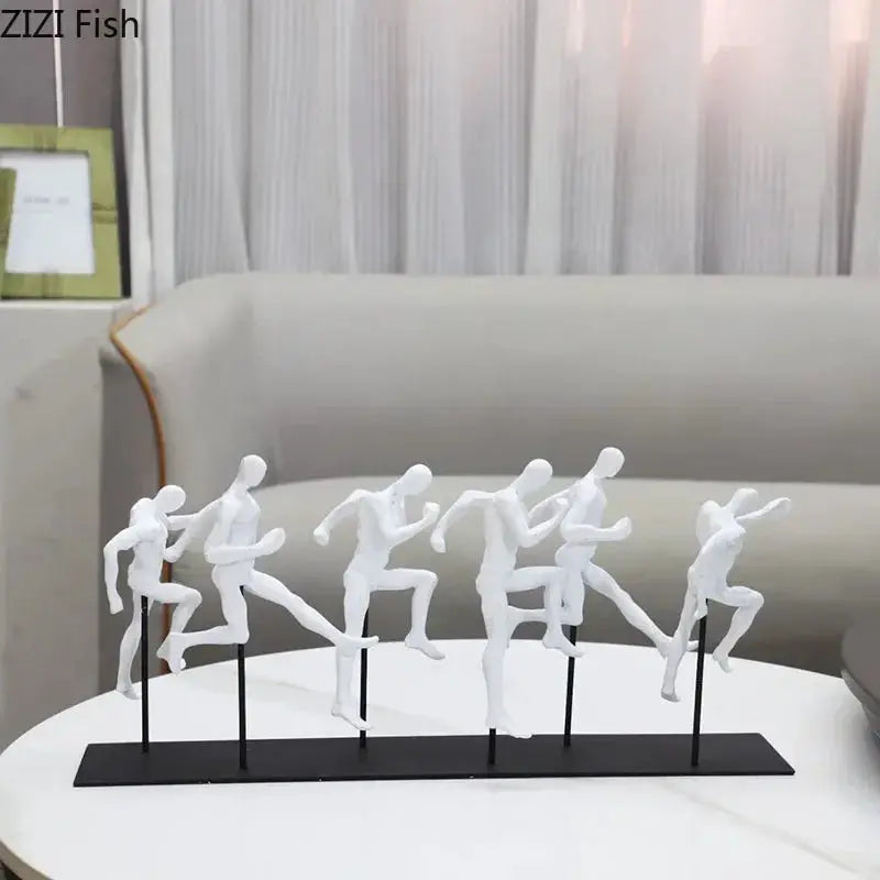 Sculpture - Modern Metal Figure by House Of Avana