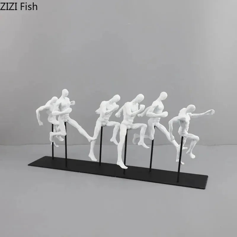 Sculpture - Modern Metal Figure by House Of Avana