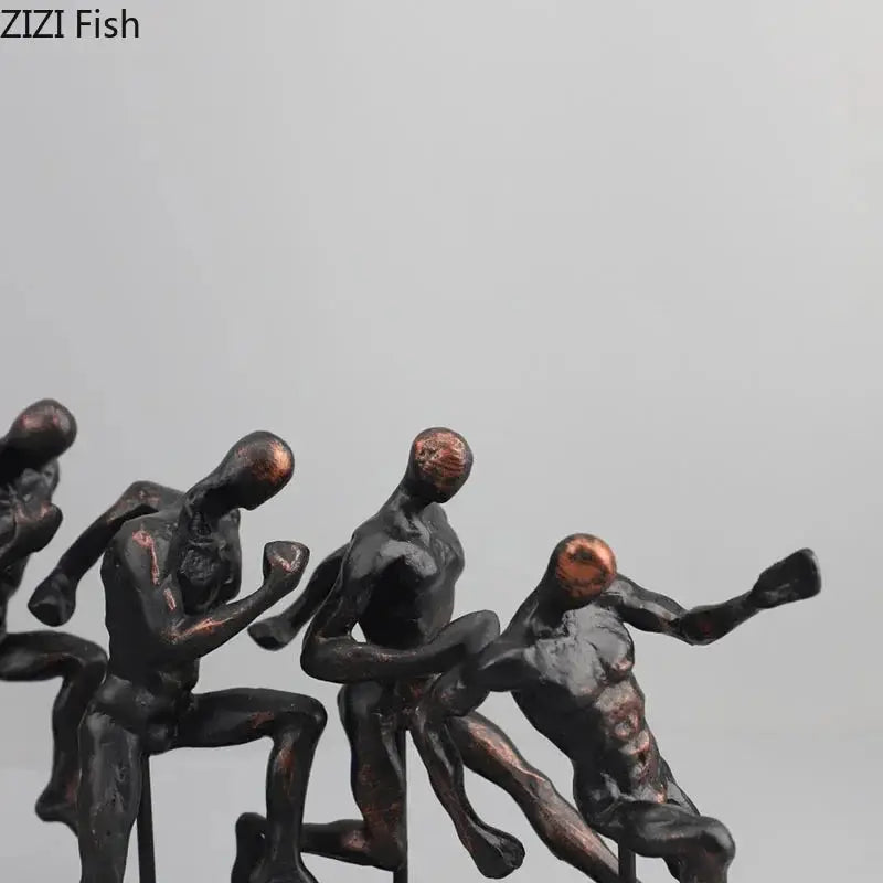Sculpture - Modern Metal Figure by House Of Avana