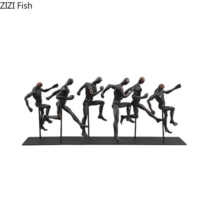 Sculpture - Modern Metal Figure by House Of Avana