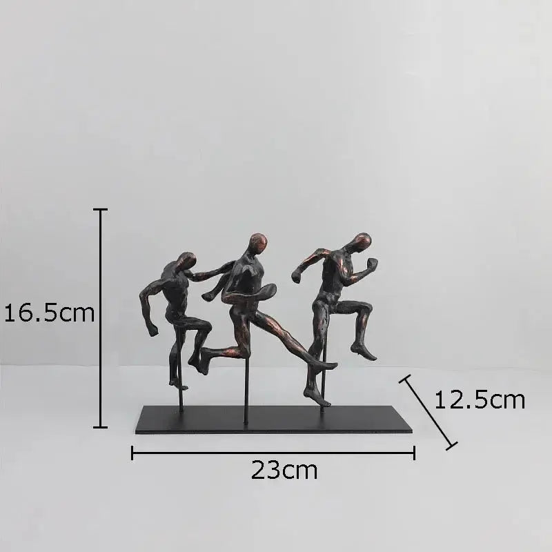 Sculpture - Modern Metal Figure by House Of Avana