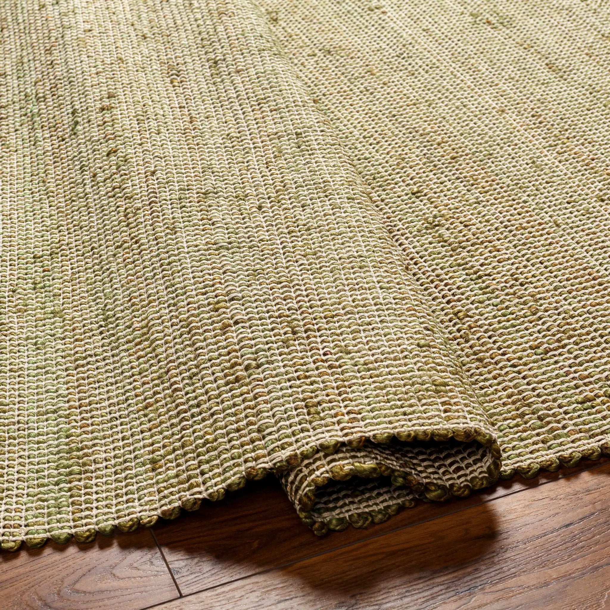 Byrne Green Area Rug - Clearance by Boutique Rugs