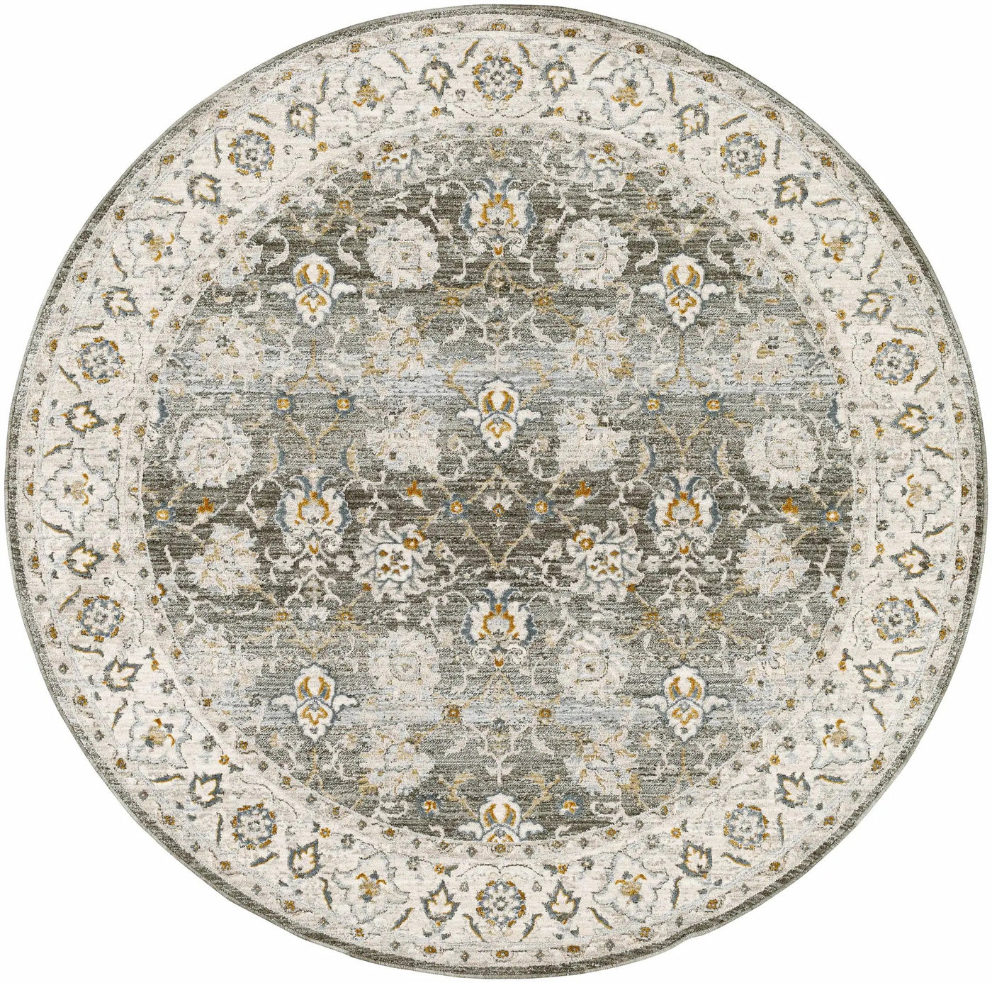 Amaru Green Textured Rug with Fringes by Boutique Rugs