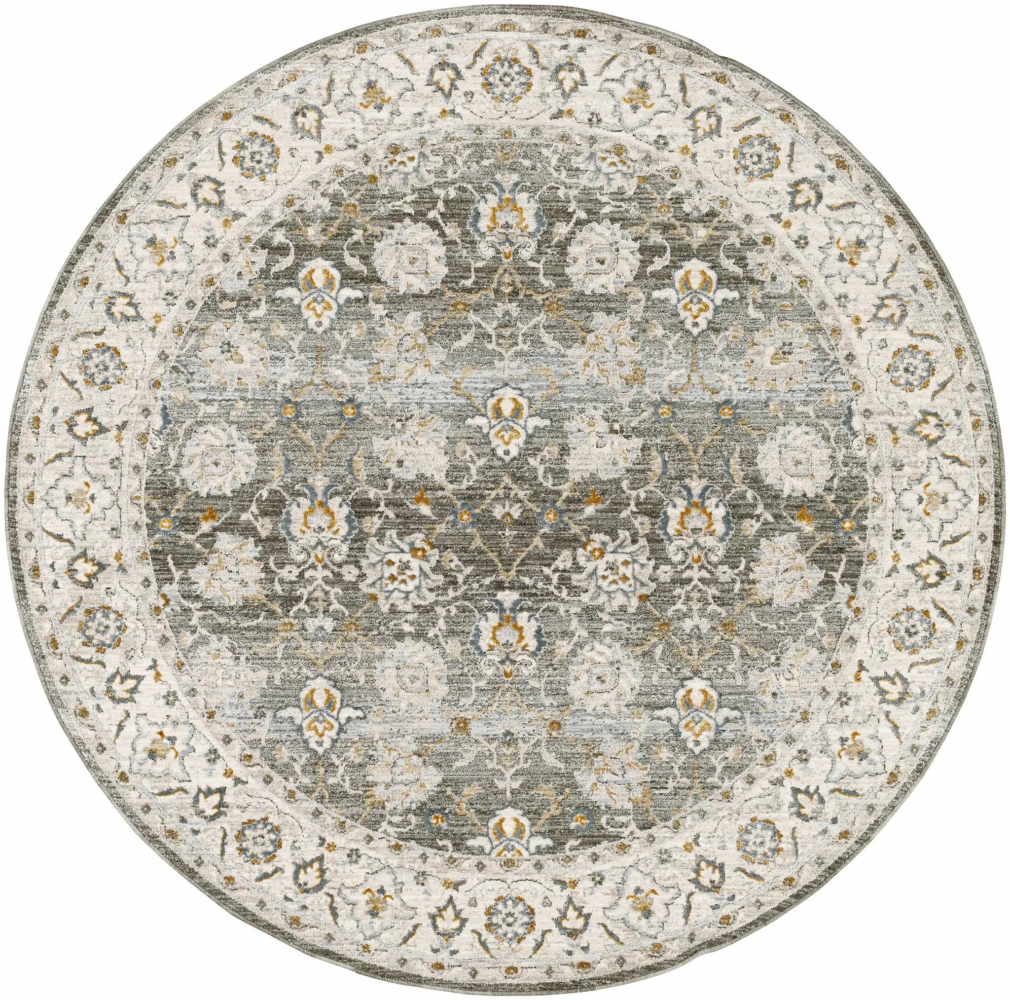 Amaru Green Textured Rug with Fringes by Boutique Rugs