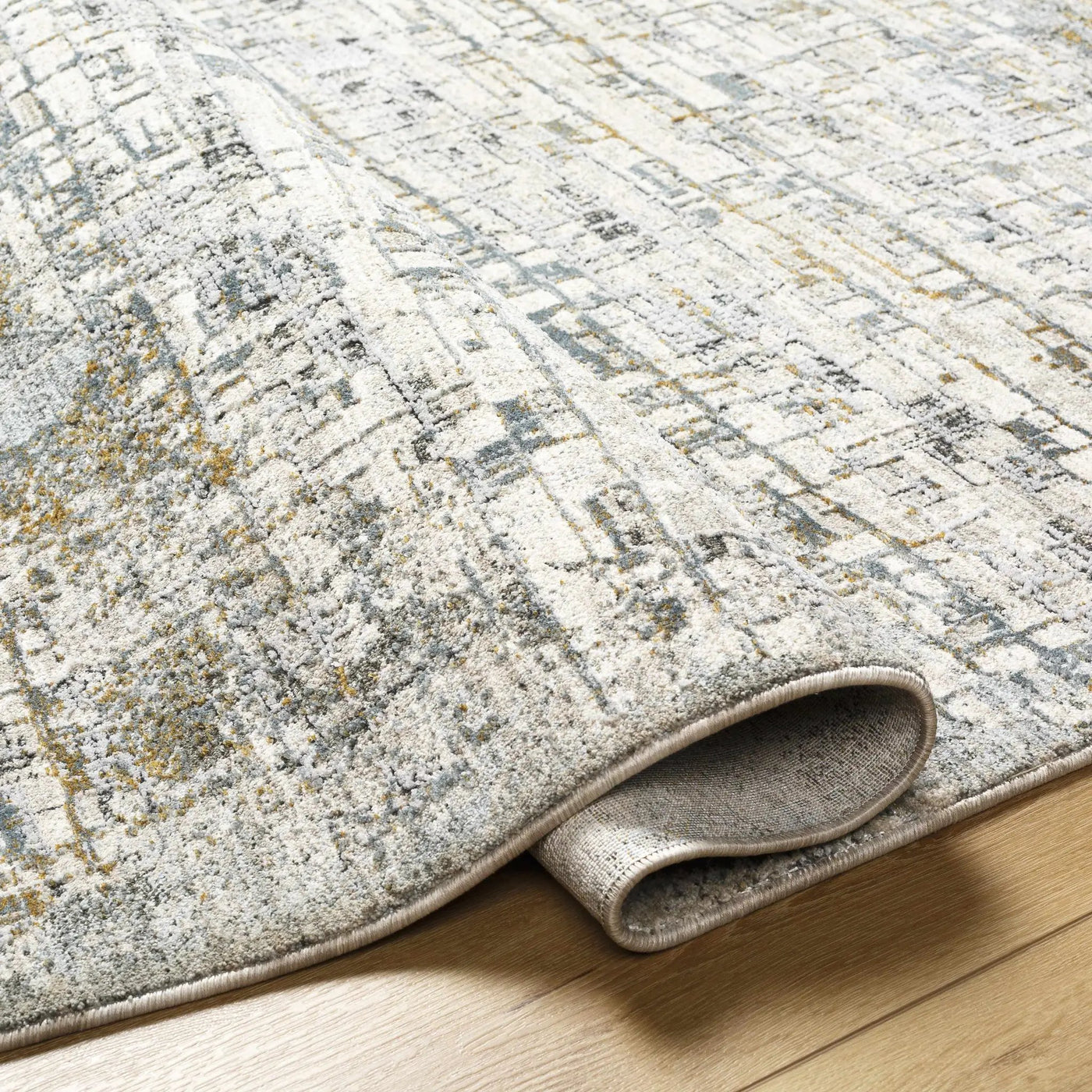 Chaka Textured Rug with Fringes by Boutique Rugs