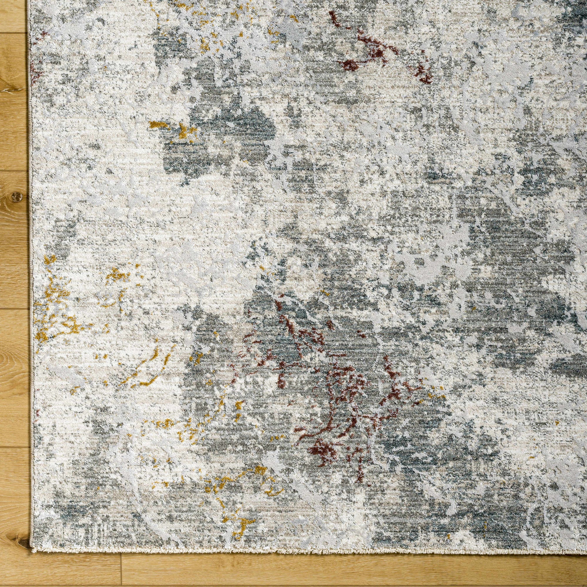 Edana Textured Rug with Fringes by Boutique Rugs