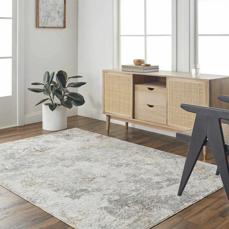 Edana Textured Rug with Fringes by Boutique Rugs