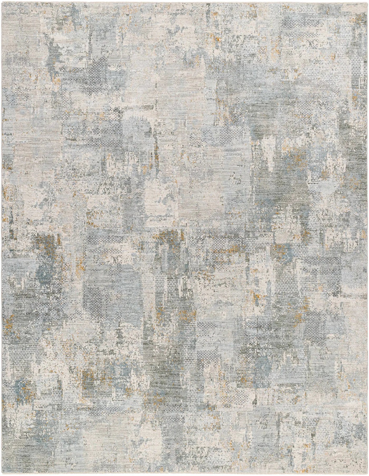 Elina Textured Abstract Rug with Fringes by Boutique Rugs