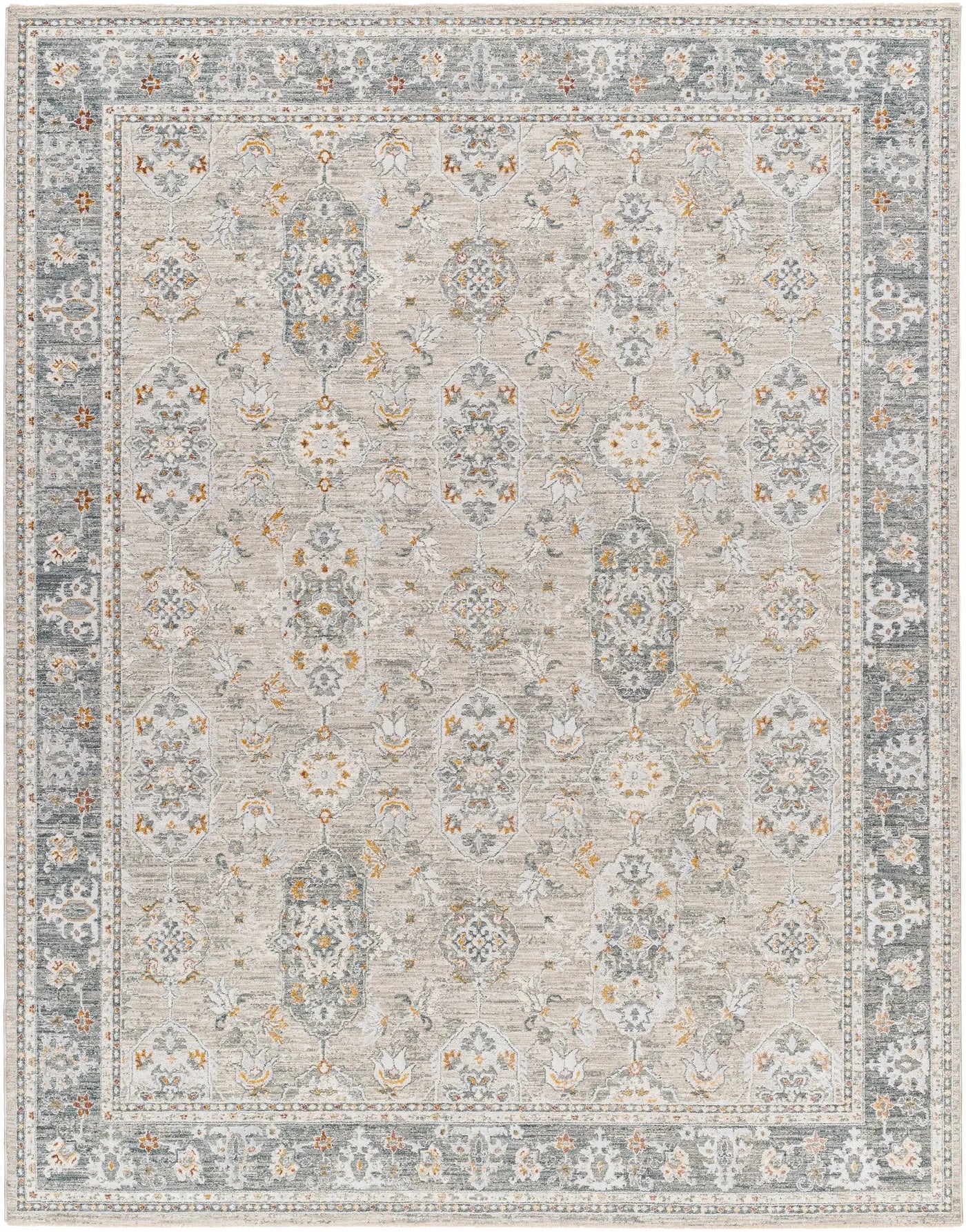 Greco Textured Rug with Fringes by Boutique Rugs
