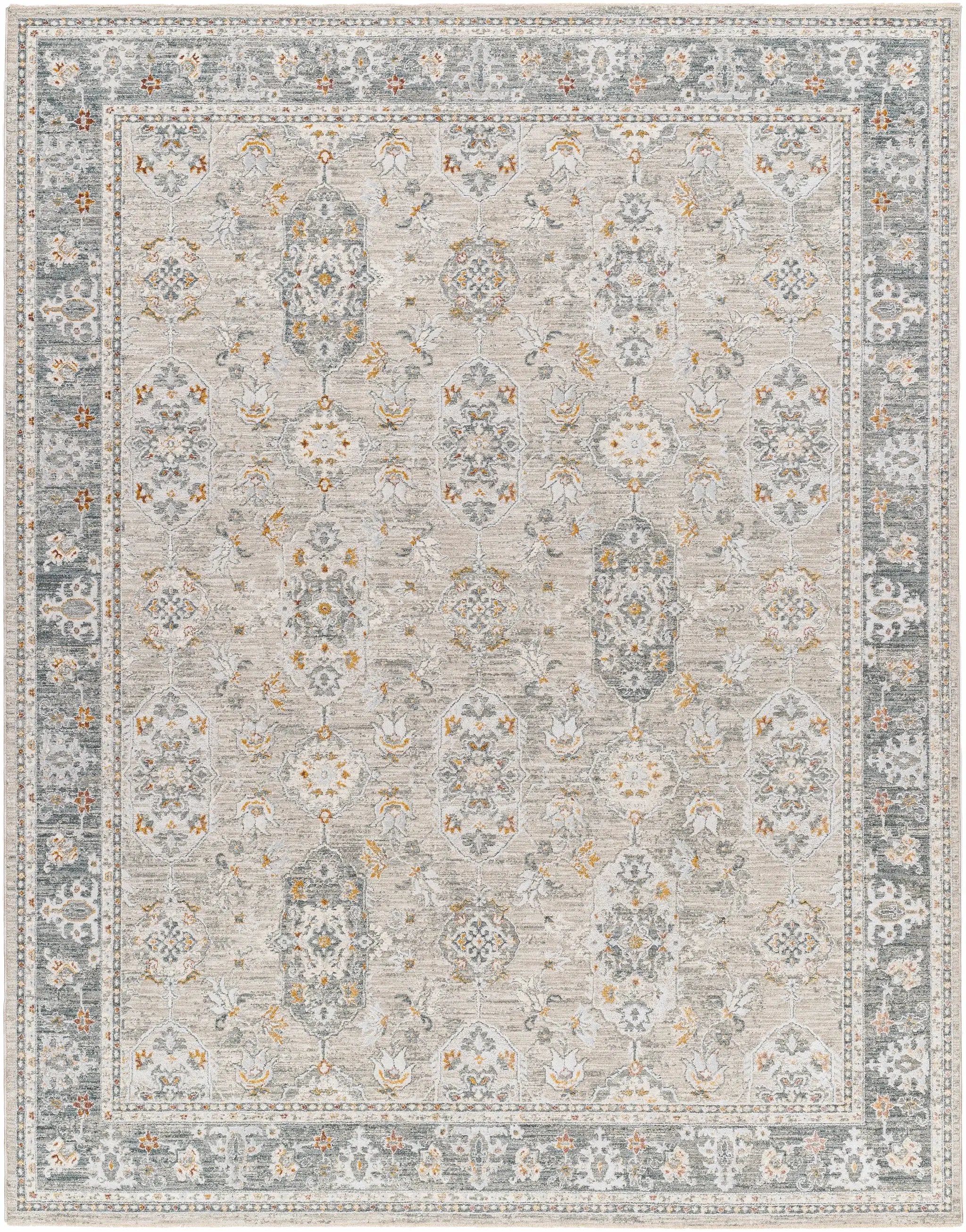 Greco Textured Rug with Fringes by Boutique Rugs