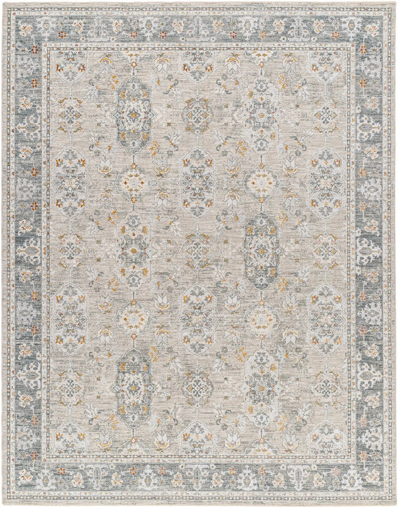 Greco Textured Rug with Fringes by Boutique Rugs