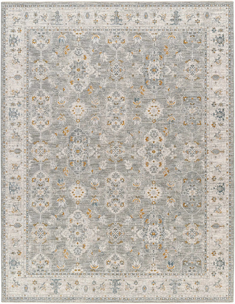 Hafsa Textured Rug with Fringes by Boutique Rugs