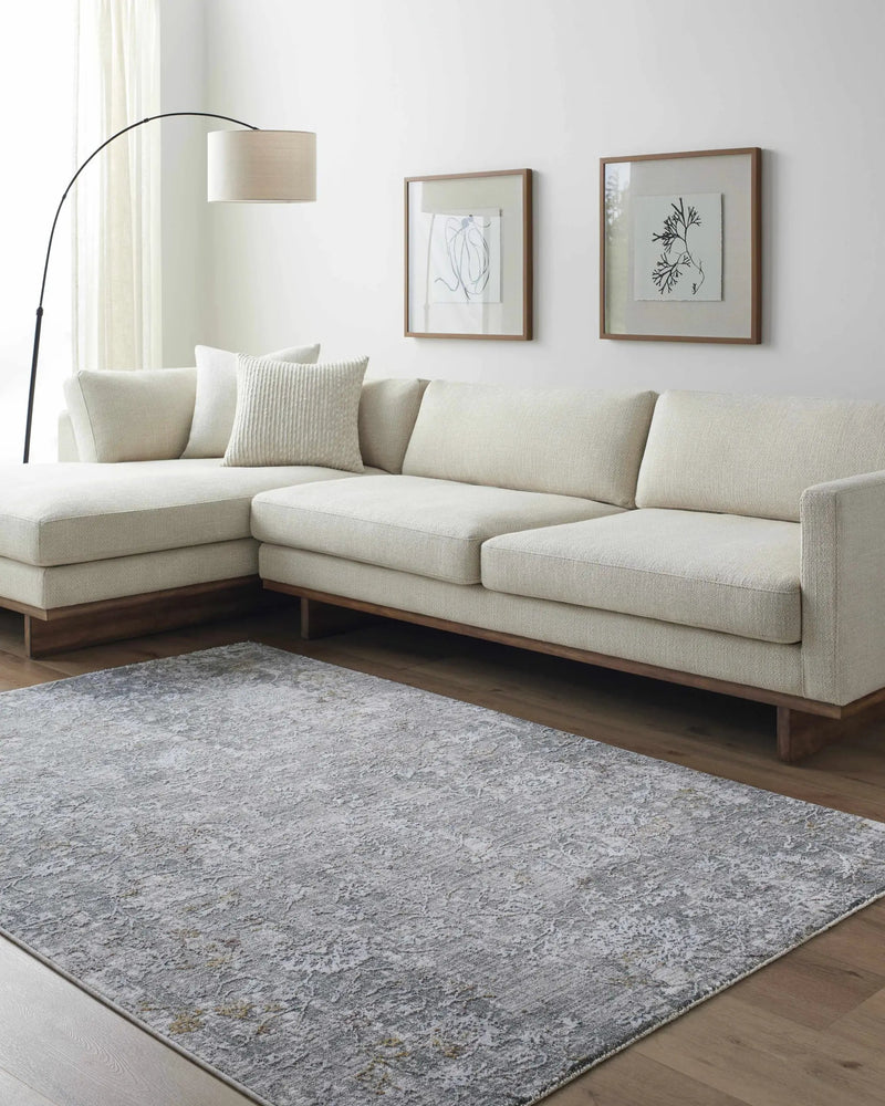 Ifama Textured Rug with Fringes by Boutique Rugs