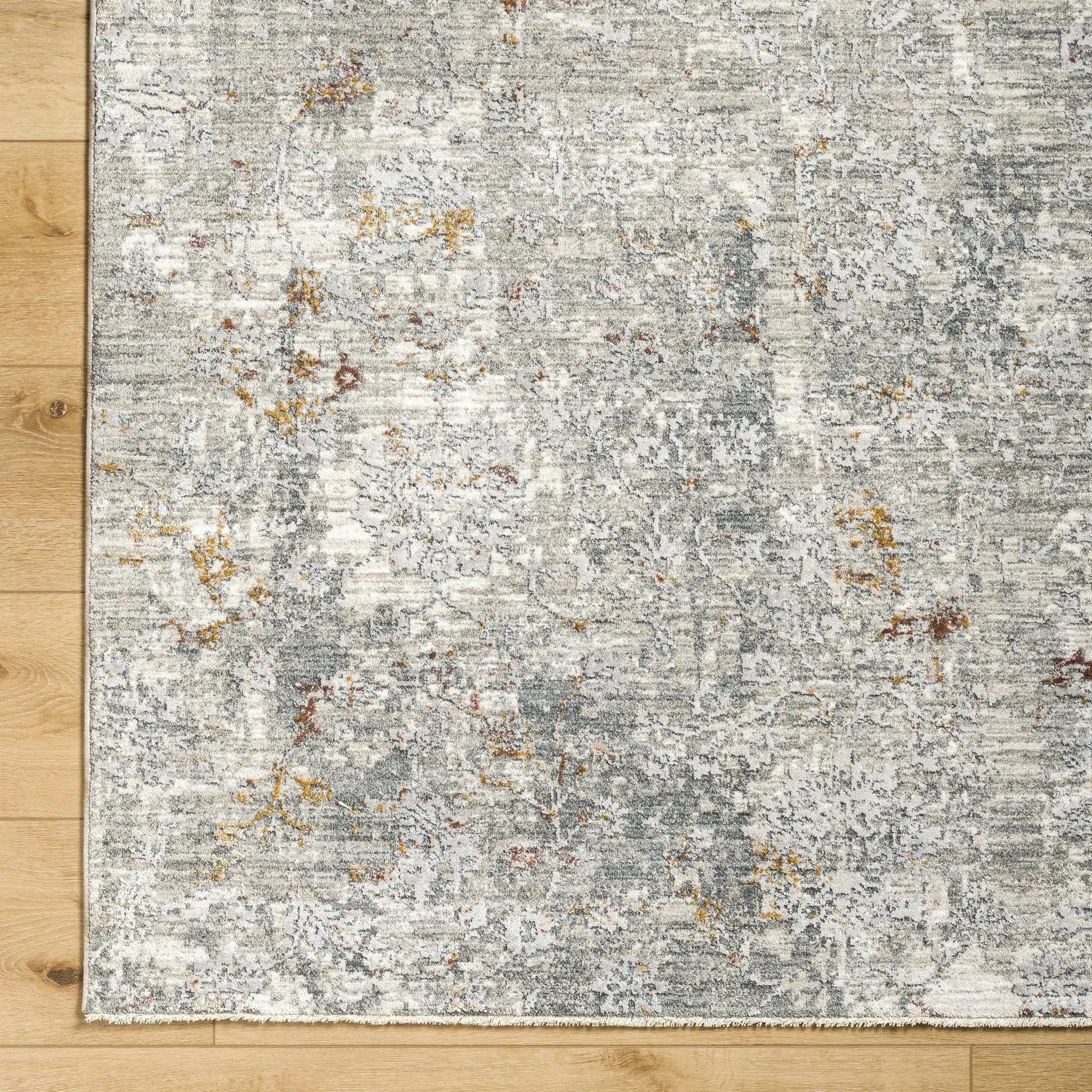 Ifama Textured Rug with Fringes by Boutique Rugs
