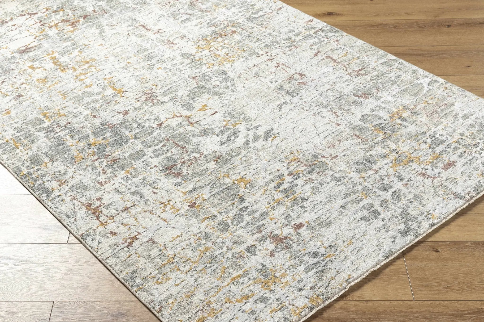 Kasim Textured Rug with Fringes by Boutique Rugs