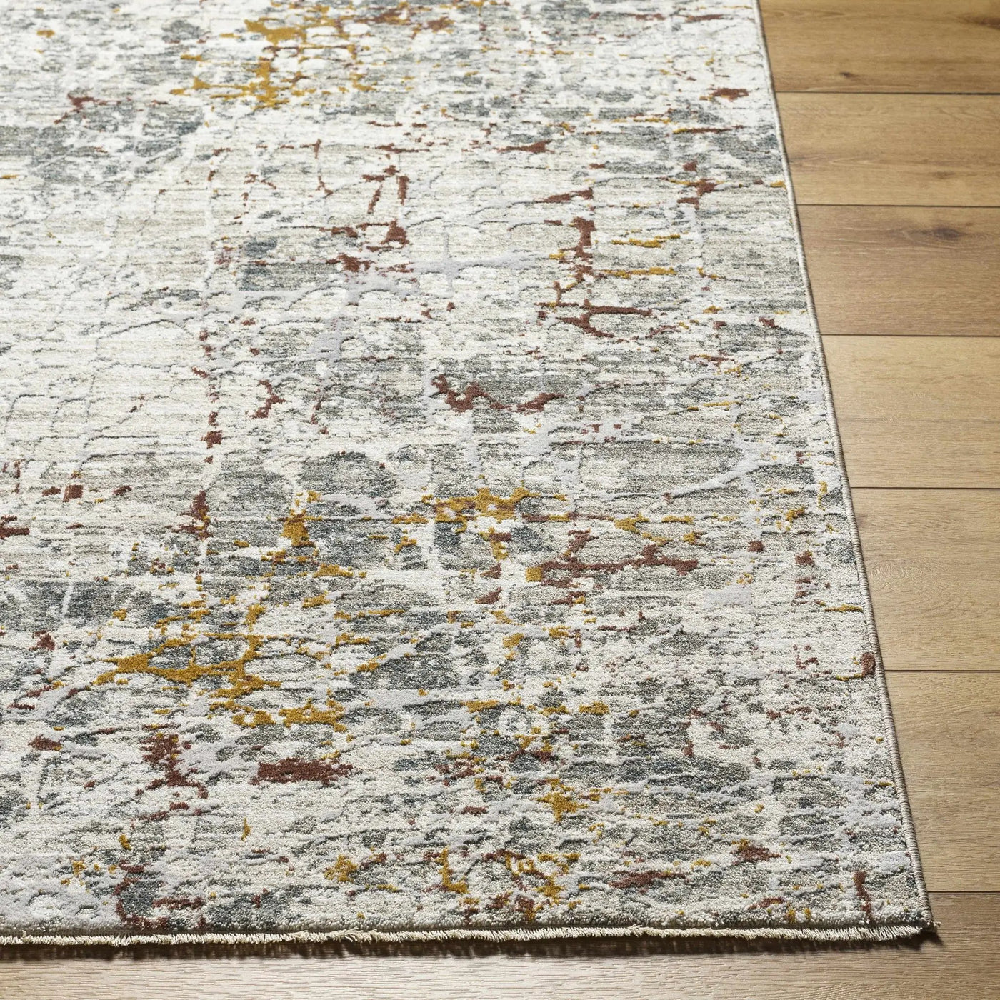 Kasim Textured Rug with Fringes by Boutique Rugs