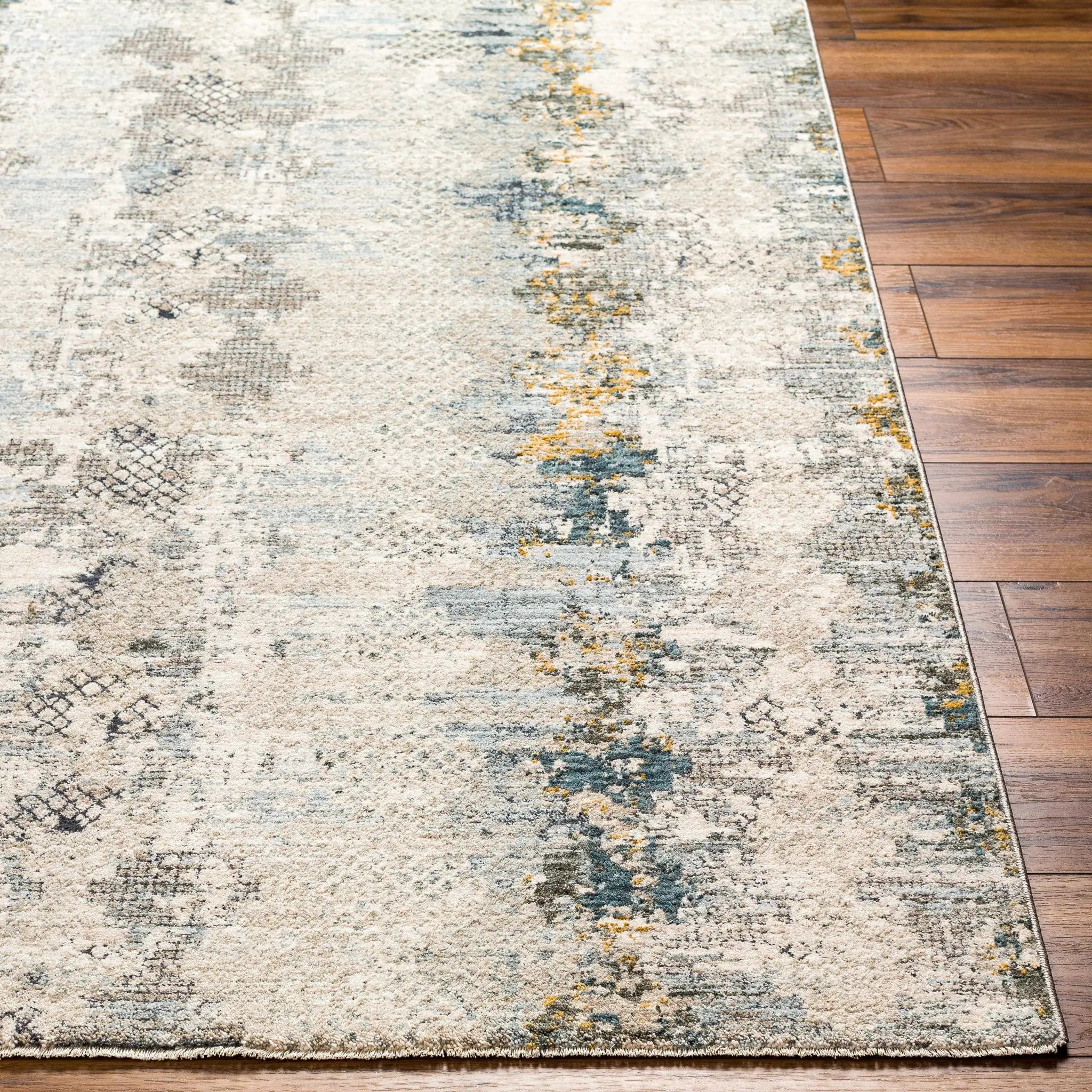 Lalo Textured Rug with Fringes by Boutique Rugs