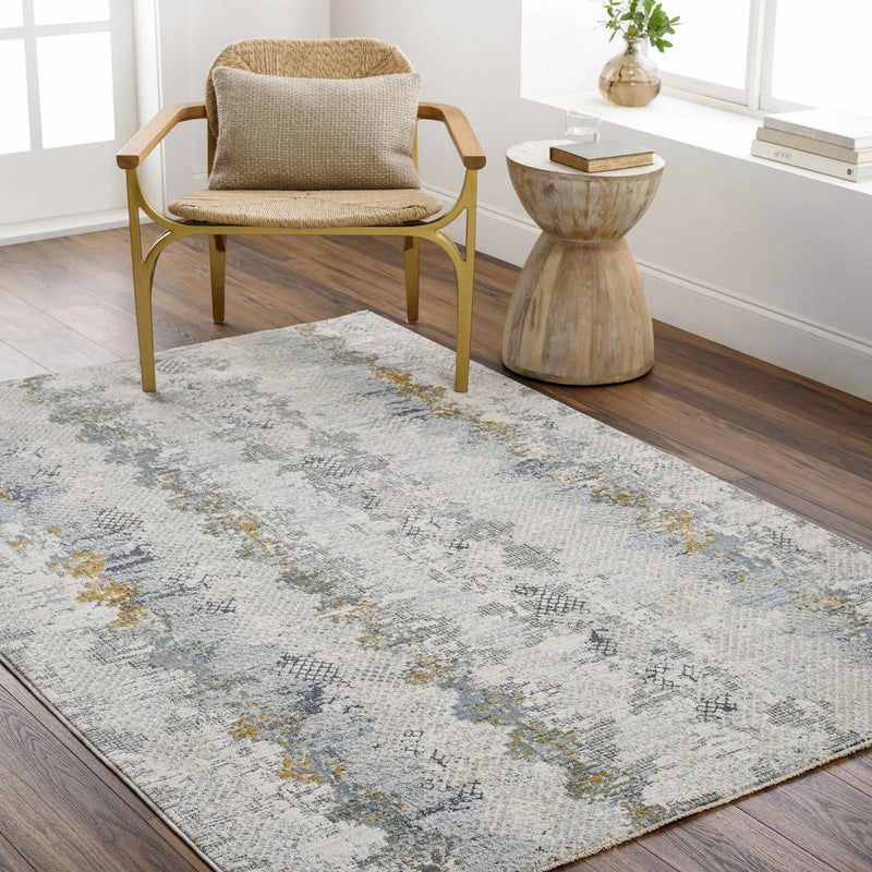 Lalo Textured Rug with Fringes by Boutique Rugs