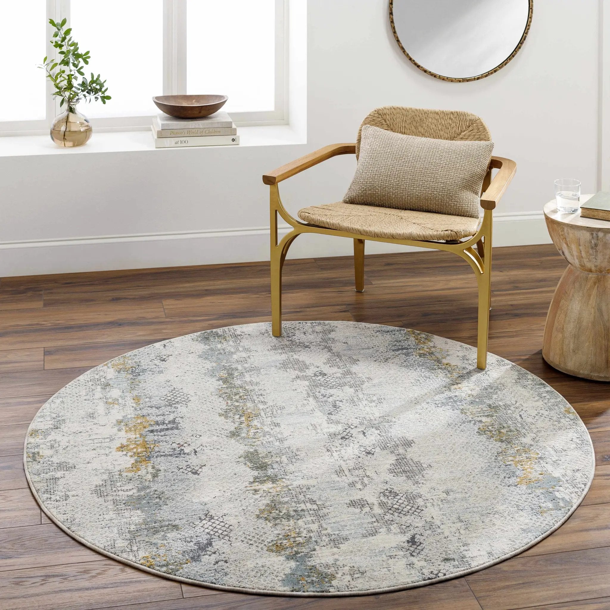 Lalo Textured Rug with Fringes by Boutique Rugs