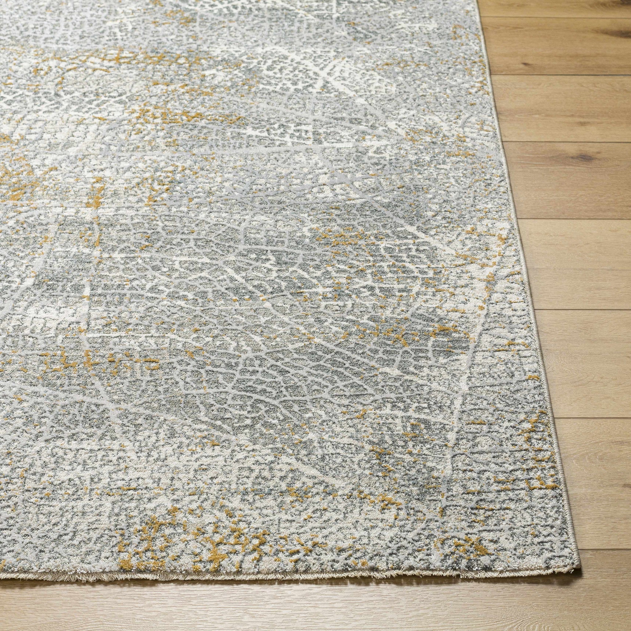 Mila Textured Rug with Fringes by Boutique Rugs
