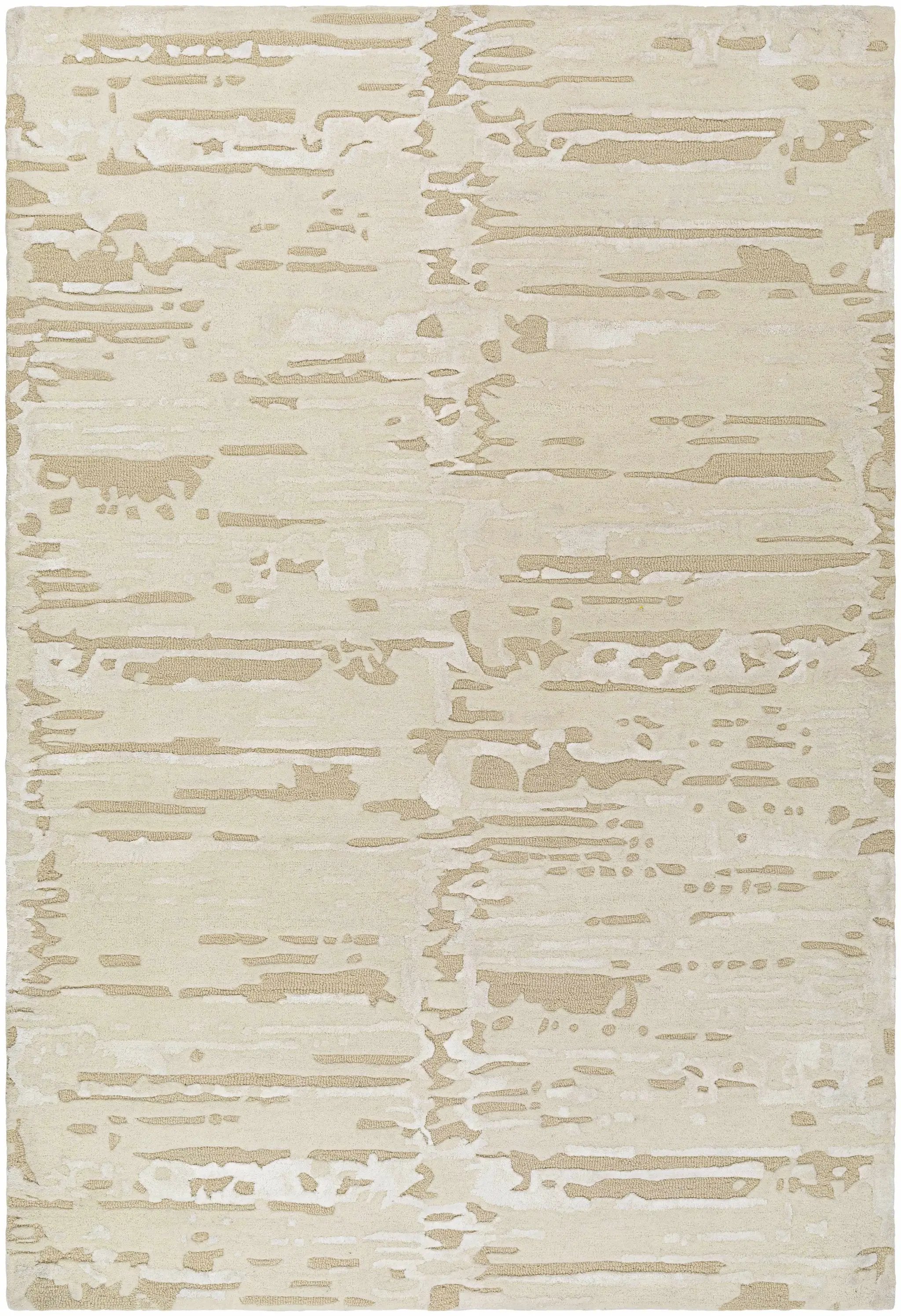 Kadin Beige Abstract Area Rug - Clearance by Boutique Rugs