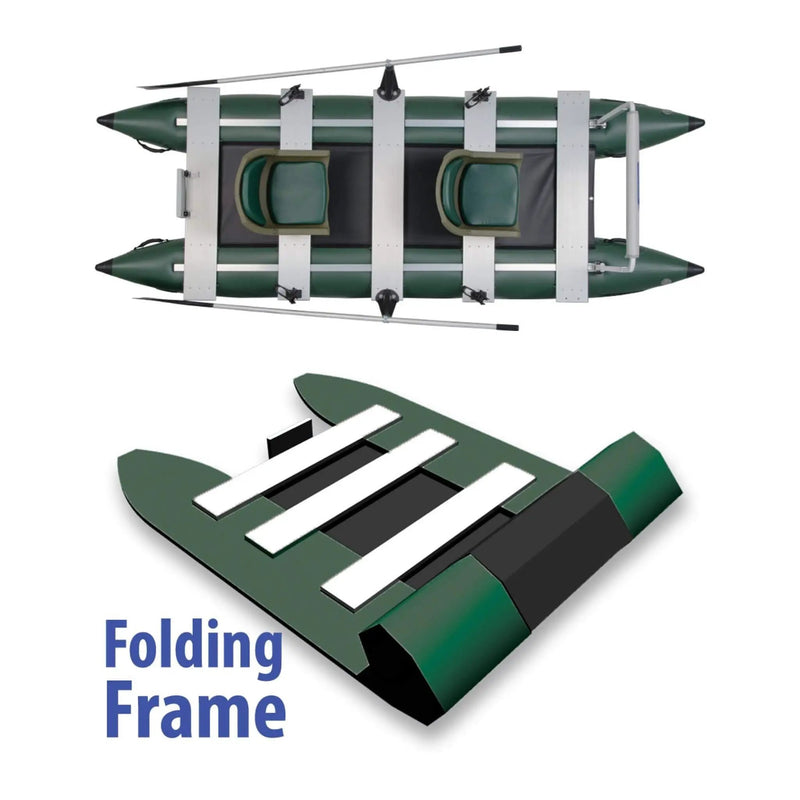 Sea Eagle 375FC FoldCat 2-Persons Inflatable Fishing Lightweight Pontoon Boat [375FCK] (SAK34652) by SAKSBY WHOLESALE