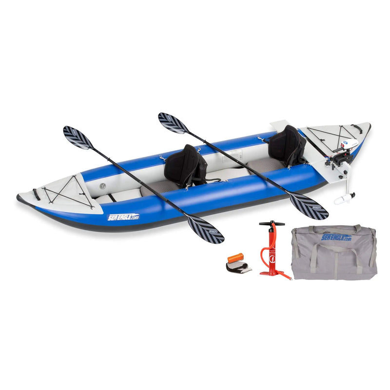 Sea Eagle 380X Explorer 3-Person Inflatable Kayak With Large Removable Rear Center Skeg [380XK] (SAK97562) by SAKSBY WHOLESALE