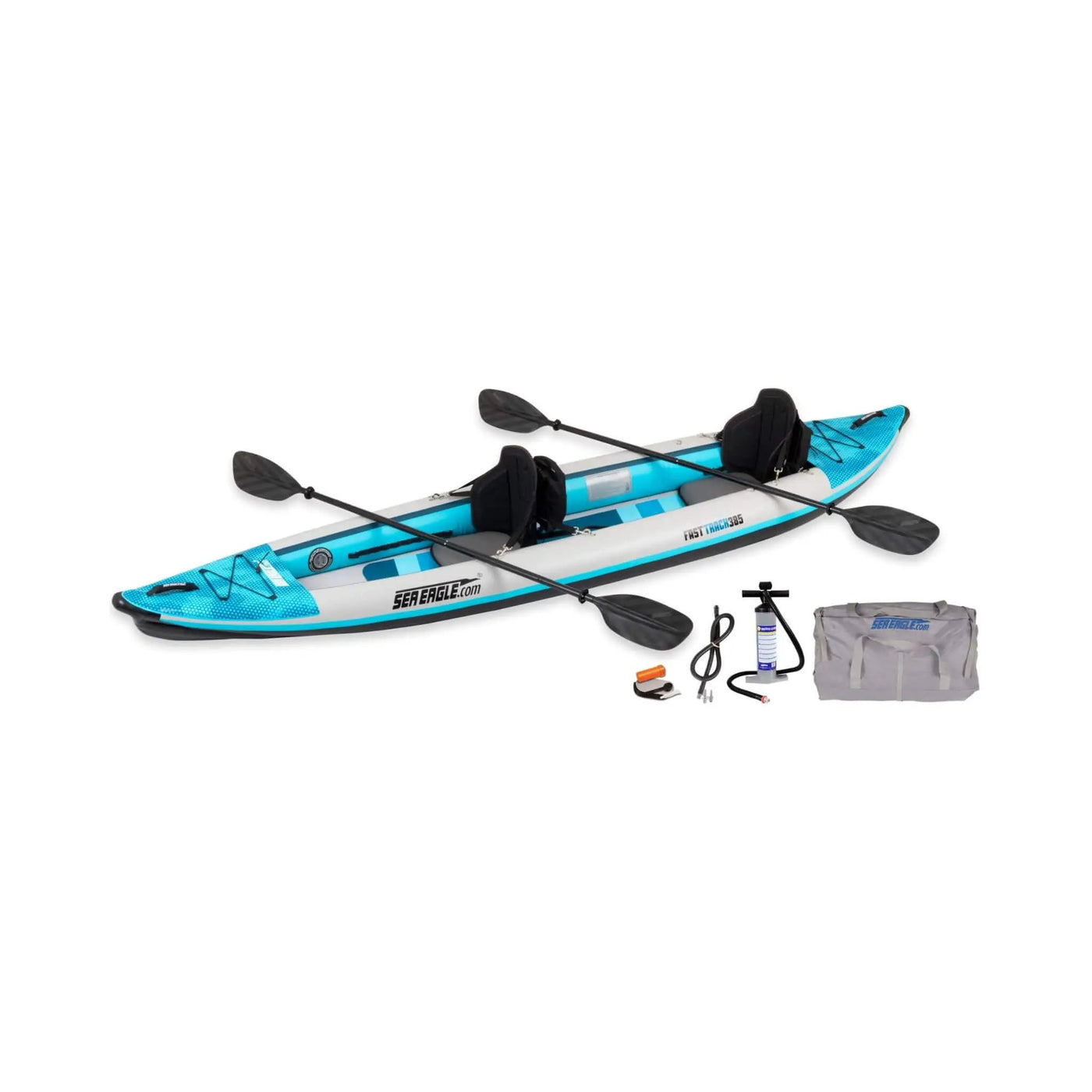 Sea Eagle 385FT FastTrack 12FT 2-Person V-Bottom Inflatable Kayak [385FTK] (SAK25086) by SAKSBY WHOLESALE