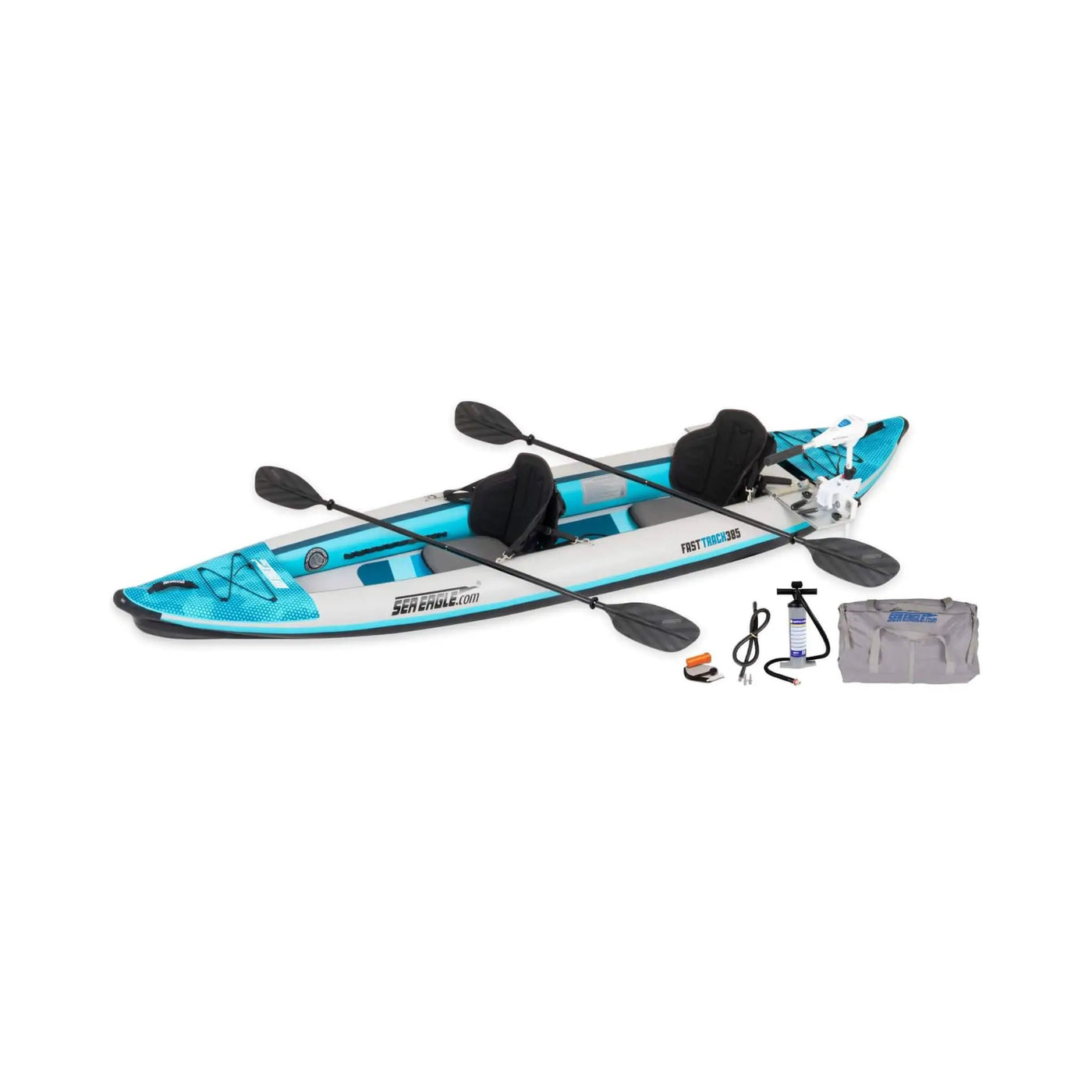 Sea Eagle 385FT FastTrack 12FT 2-Person V-Bottom Inflatable Kayak [385FTK] (SAK25086) by SAKSBY WHOLESALE