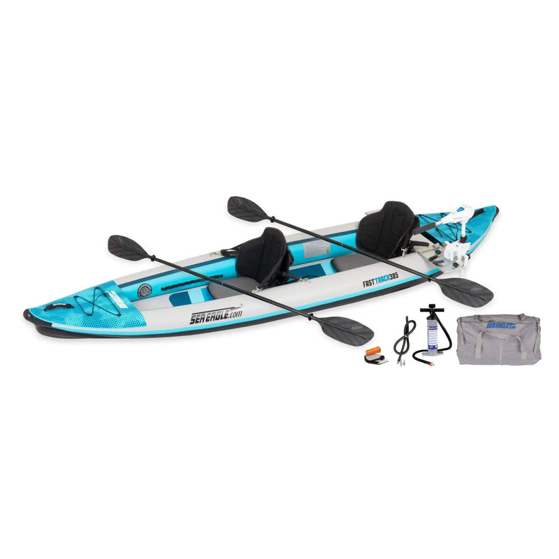 Sea Eagle 385FT FastTrack 12FT 2-Person V-Bottom Inflatable Kayak [385FTK] (SAK25086) by SAKSBY WHOLESALE
