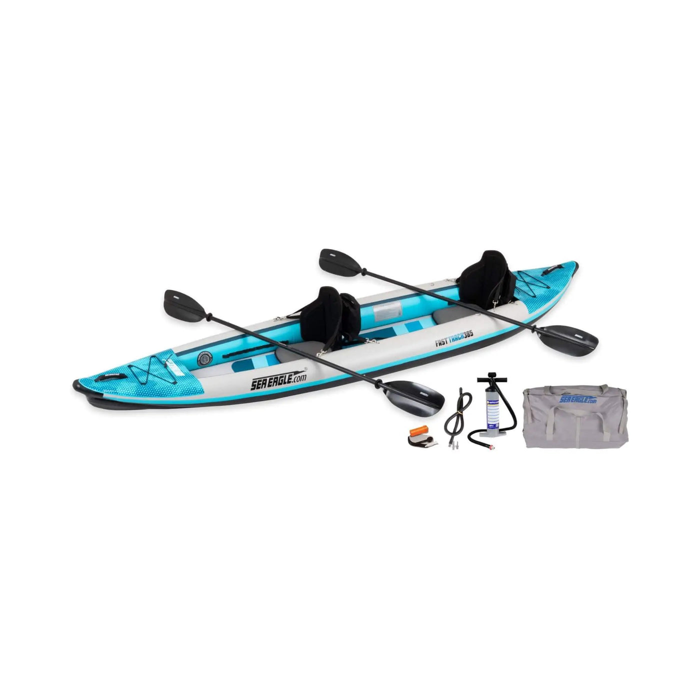 Sea Eagle 385FT FastTrack 12FT 2-Person V-Bottom Inflatable Kayak [385FTK] (SAK25086) by SAKSBY WHOLESALE