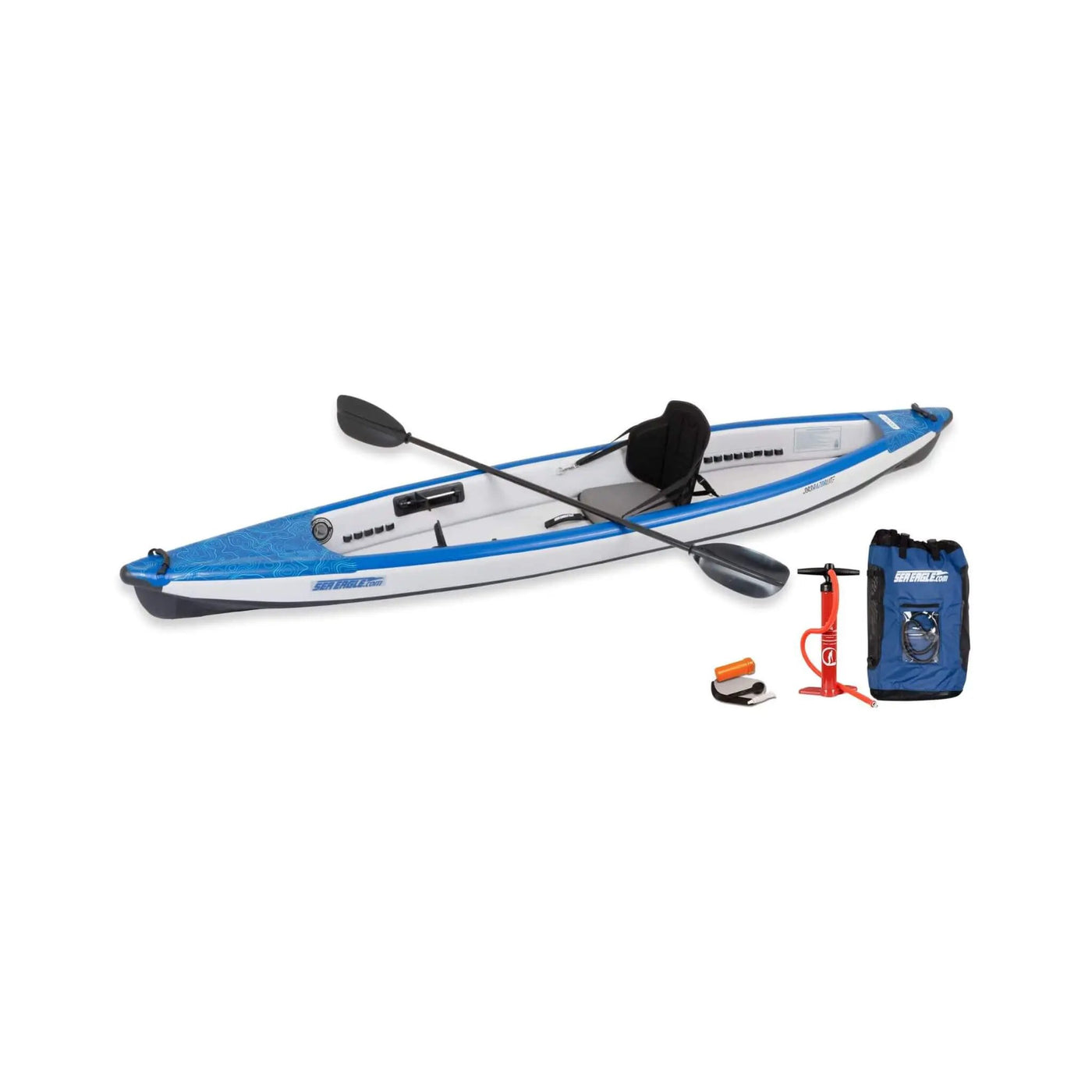 Sea Eagle 393RL RazorLite 1-Person Inflatable Lightweight Kayak With Adjustable Footrests [393RLK] (SAK13961) by SAKSBY WHOLESALE