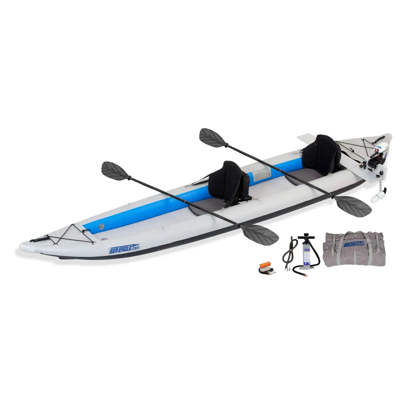 Sea Eagle 465FT FastTrack 15FT 3-Person UltraLight Weight Inflatable Kayak [465FTK] (SAK96507) by SAKSBY WHOLESALE