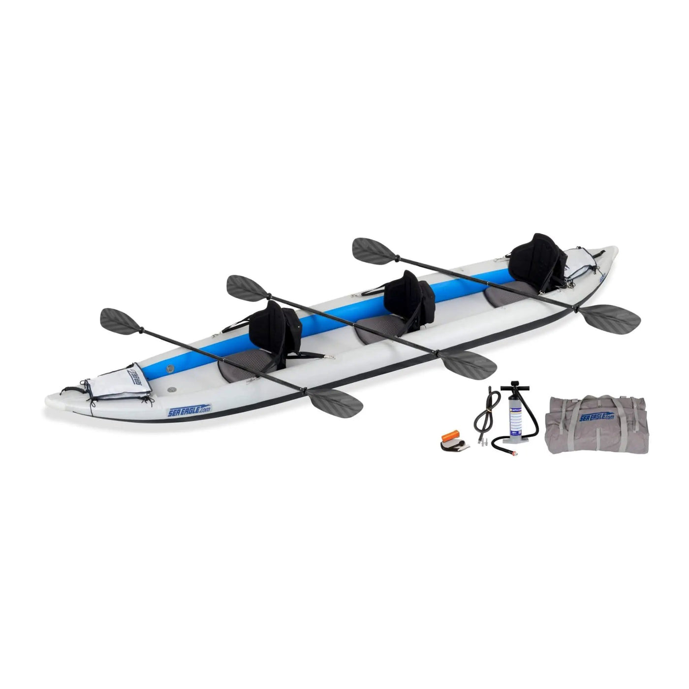 Sea Eagle 465FT FastTrack 15FT 3-Person UltraLight Weight Inflatable Kayak [465FTK] (SAK96507) by SAKSBY WHOLESALE