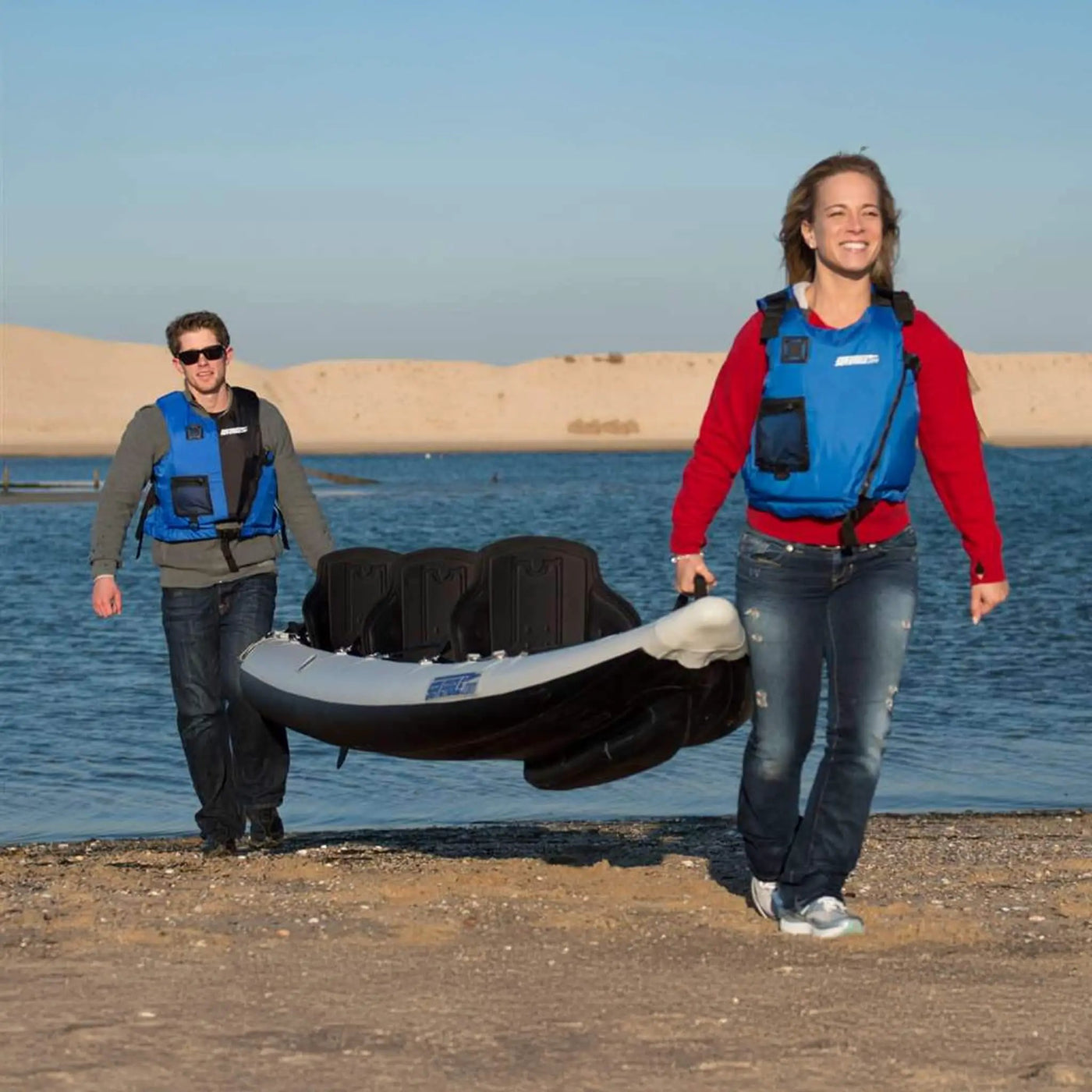 Sea Eagle 465FT FastTrack 15FT 3-Person UltraLight Weight Inflatable Kayak [465FTK] (SAK96507) by SAKSBY WHOLESALE