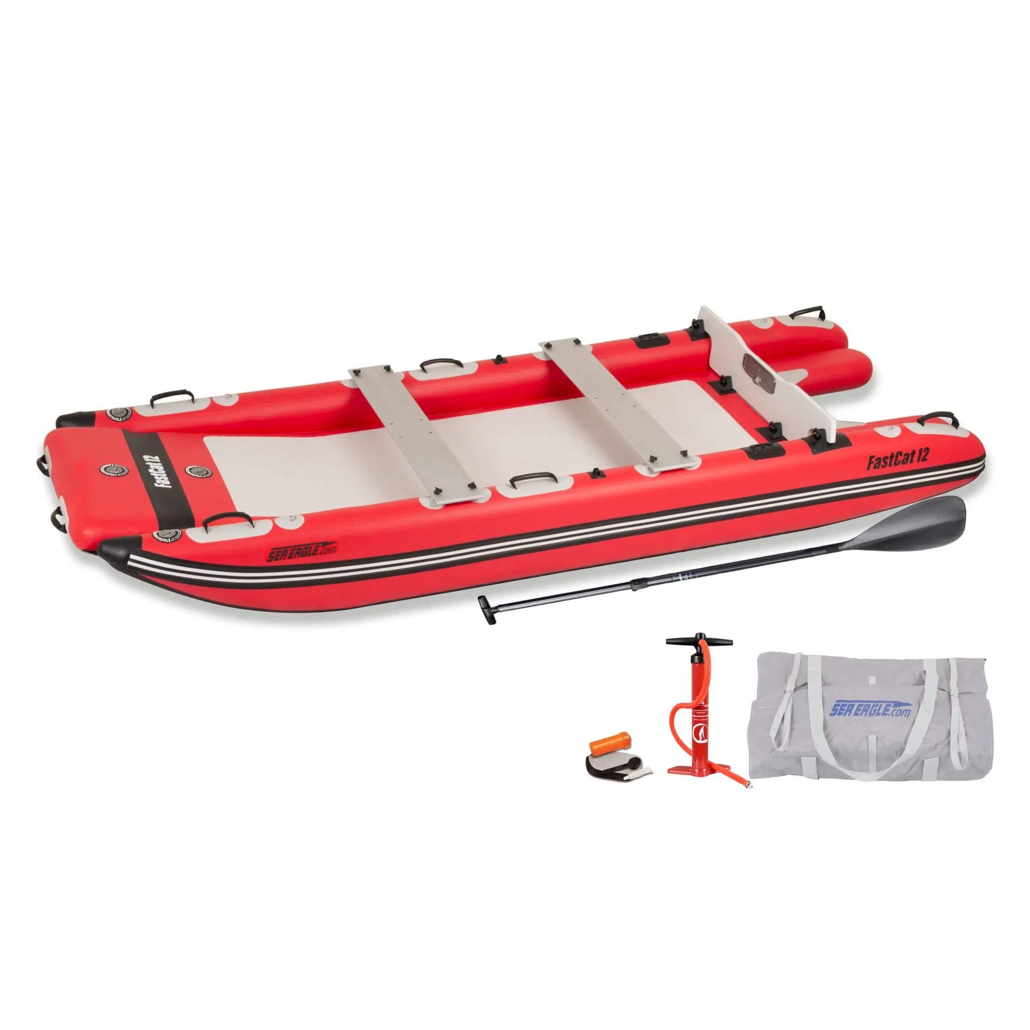 Sea Eagle Boats FastCat12™ Catamaran Inflatable Boat, 13FT [FASTCAT12K] (SAK29684) by SAKSBY WHOLESALE