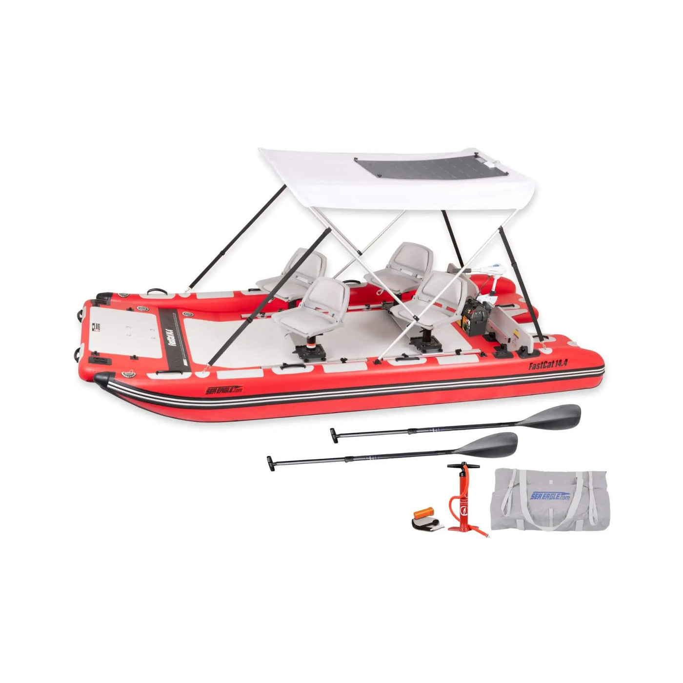 Sea Eagle Boats FastCat14™ Catamaran Inflatable Boat, 14FT [FASTCAT14K] (SAK43210) by SAKSBY WHOLESALE