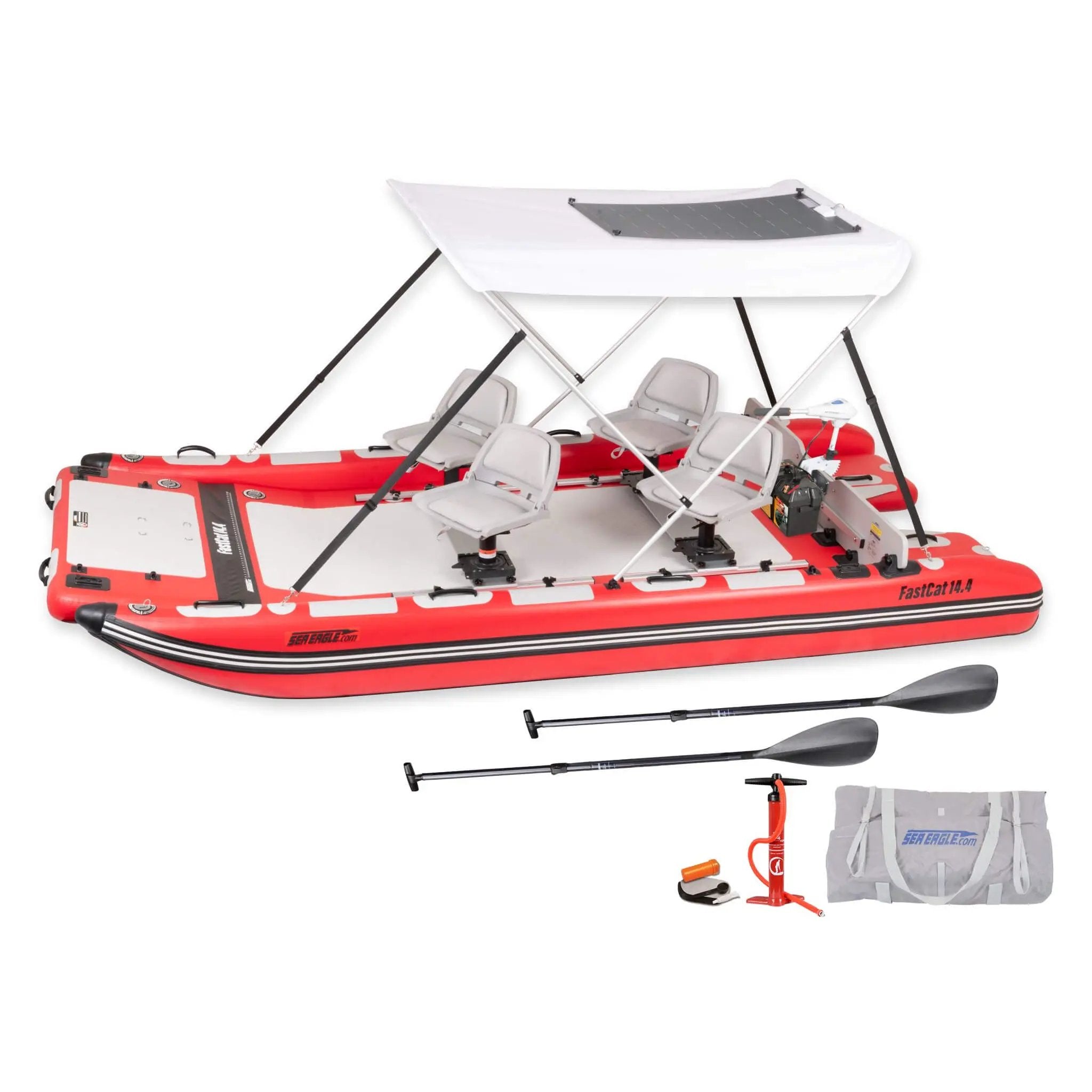 Sea Eagle Boats FastCat14™ Catamaran Inflatable Boat, 14FT [FASTCAT14K] (SAK43210) by SAKSBY WHOLESALE