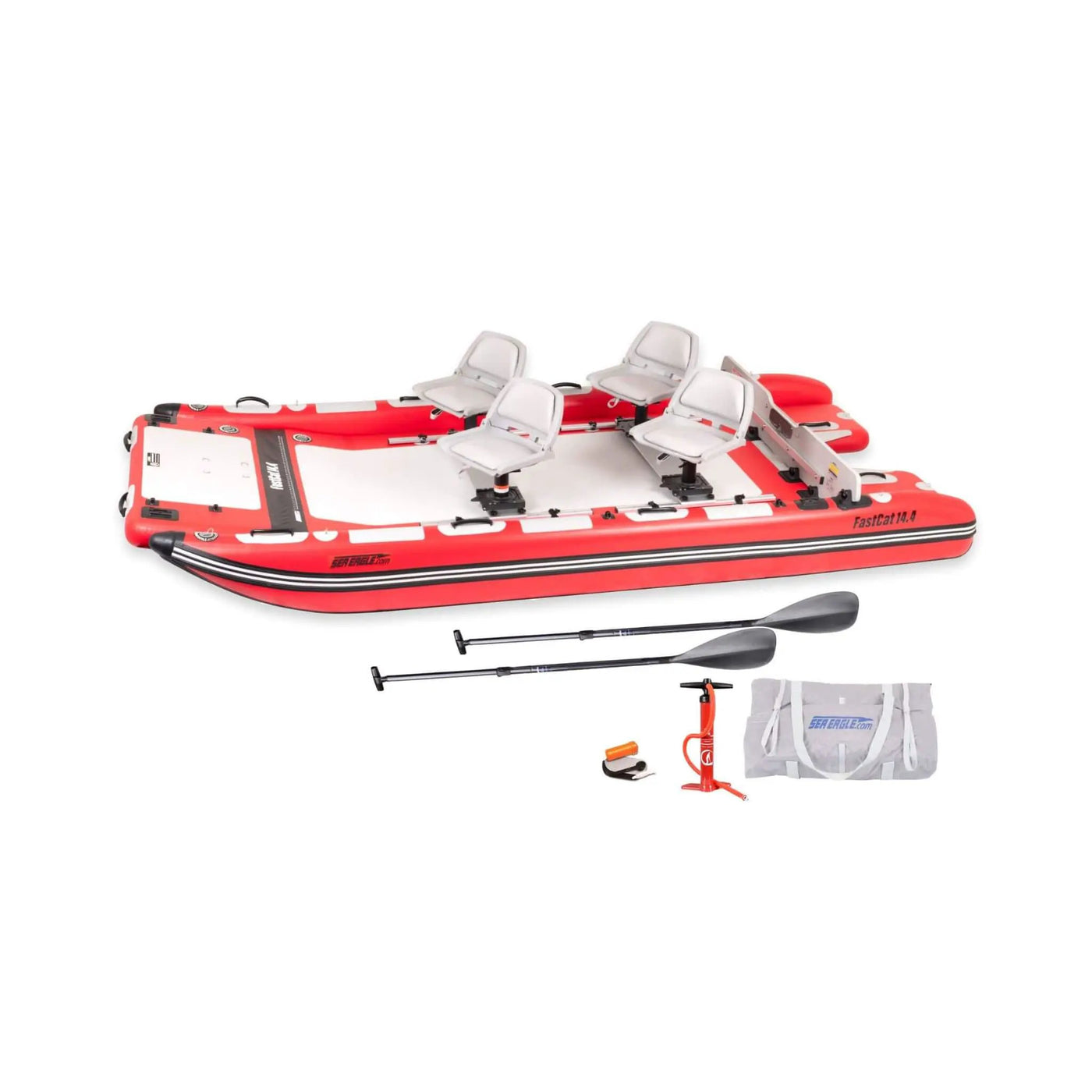 Sea Eagle Boats FastCat14™ Catamaran Inflatable Boat, 14FT [FASTCAT14K] (SAK43210) by SAKSBY WHOLESALE