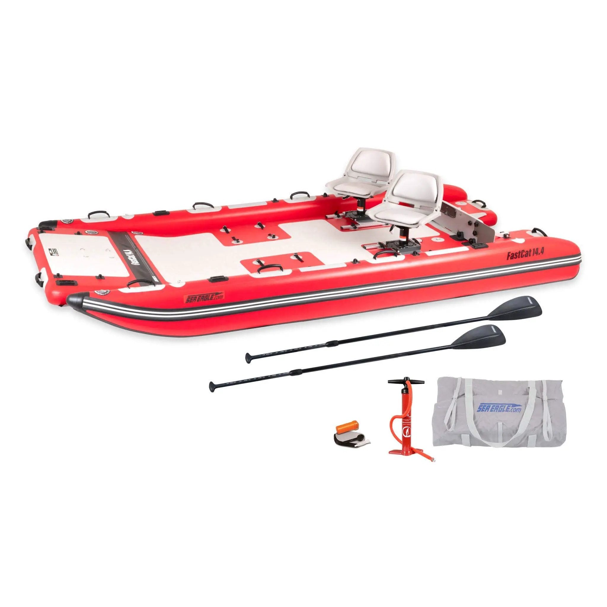 Sea Eagle Boats FastCat14™ Catamaran Inflatable Boat, 14FT [FASTCAT14K] (SAK43210) by SAKSBY WHOLESALE
