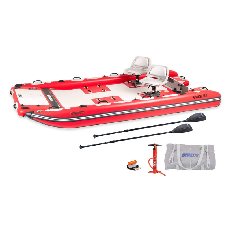 Sea Eagle Boats FastCat14™ Catamaran Inflatable Boat, 14FT [FASTCAT14K] (SAK43210) by SAKSBY WHOLESALE